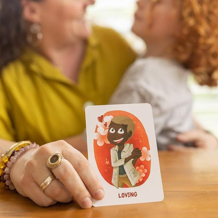 108 Feelings & Emotions Cards - Flashcard Game for Kids Emotional Intelligence - Facial Expressions & Scenarios - U.S. Company