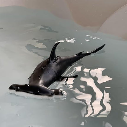 Gemini&Genius Hammerhead Shark for Kids Swimming Pool Beach Bathing Toys Soft Rubber Realistic Sea Animal Shark Marine Animal World Lemon Shark Action Figure