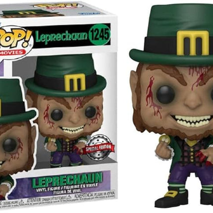 Funko Pop Movies: Leprechaun - Leprechaun - (Bloody), Amazon Exclusive - Collectable Vinyl Figure - Gift Idea - Official Merchandise - Toys for Kids & Adults - Horror Fans