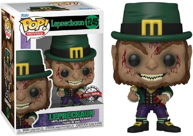 Funko Pop Movies: Leprechaun - Leprechaun - (Bloody), Amazon Exclusive - Collectable Vinyl Figure - Gift Idea - Official Merchandise - Toys for Kids & Adults - Horror Fans