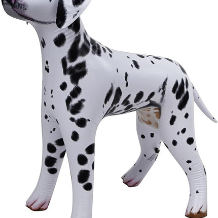 Jet Creations 39" L Inflatable Dalmatian Dog Black White Animal Puppy Pet Figure for Decor Play Thanksgiving Christmas WinterParty Birthday VBS Photo Prop, Gift for Boys Girls Kids, 1pc