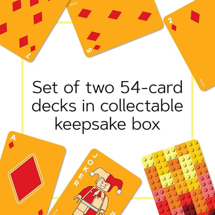 LEGO Brick Playing Cards | 2-Deck Set