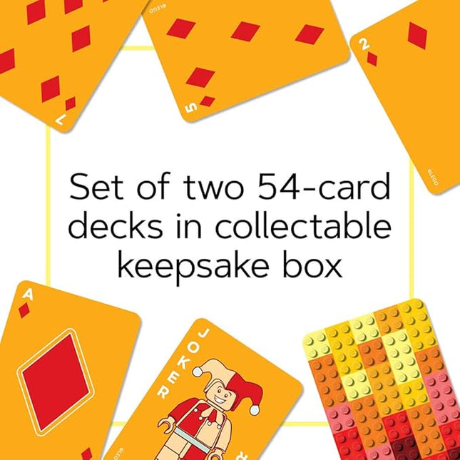 LEGO Brick Playing Cards | 2-Deck Set