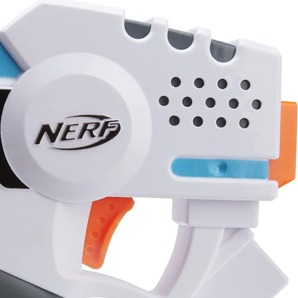 Nerf Roblox Strucid: Boom Strike Dart Blaster, Pull-Down Priming Handle, 2 Elite Darts, Code to Unlock in-Game Virtual Item, White