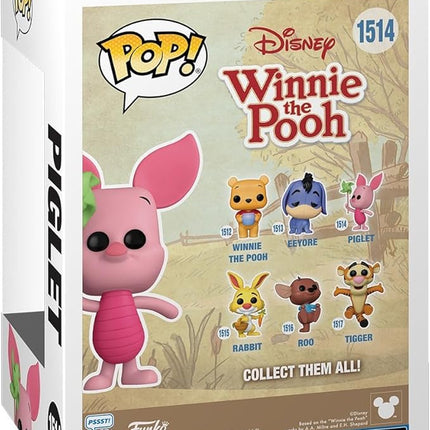 Funko POP Disney: Winnie The Pooh - Piglet - Collectable Vinyl Figure - Gift Idea - Official Merchandise - for Kids & Adults - TV Fans - Model Figure for Collectors and Display