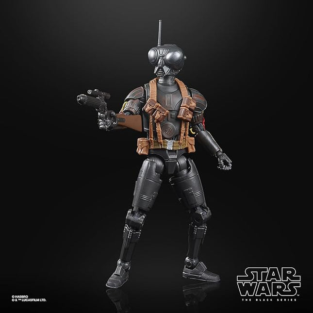 STAR WARS The Black Series Q9-0 (Zero) Toy 6-Inch-Scale The Mandalorian Collectible Figure with Accessories, Toys for Kids Ages 4 and Up,F1868