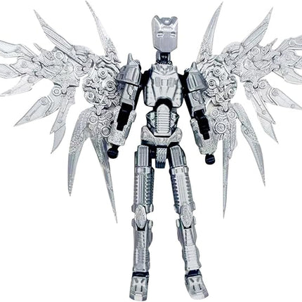 T13 Action Figure (Assembly Completed) Titan 13 Dummy 13 Action Figure Robot 13 Figure 3D Printed Articulated Multi-Jointed Movable Robot Model (SL Knight)