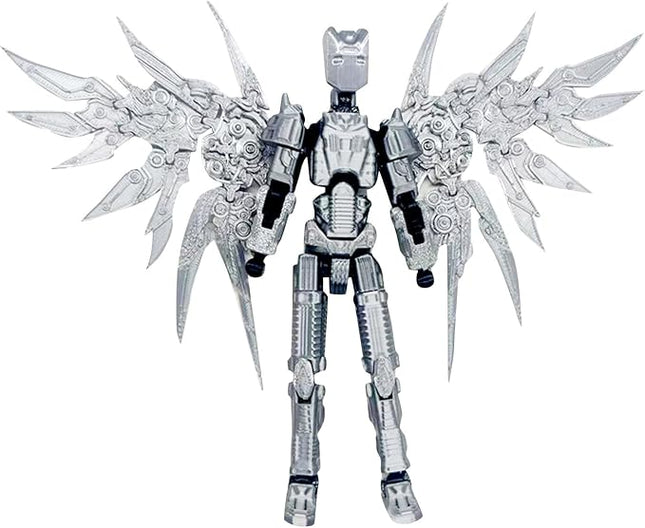 T13 Action Figure (Assembly Completed) Titan 13 Dummy 13 Action Figure Robot 13 Figure 3D Printed Articulated Multi-Jointed Movable Robot Model (SL Knight)