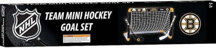 Franklin Sports NHL Mini Hockey Set - Kids Indoor Knee Hockey Goal, Ball, + 2 Stick Combo - Youth Team Indoor Toy Set - Official - Ages 3+