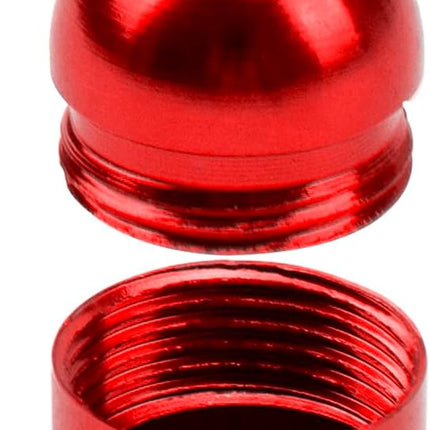 2Pack Vgoohobby Simulation Nitrogen Bottle Decoration Part Accessory Compatible with Traxxas TRX4 Axial SCX10 RC4WD Tamiya CC01 D90 90046 1/10 RC Crawler (Red)