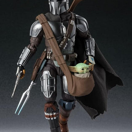 S.H. Figuarts Star Wars The Mandalorian (Din Jalin), Approx. 5.9 inches (150 mm), ABS & PVC & Cloth, Pre-painted Action Figure