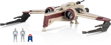 Star Wars™ Micro Galaxy Squadron ARC-170 Starfighter - 8-Inch Vehicle with Three 1-Inch Micro Figure Accessories