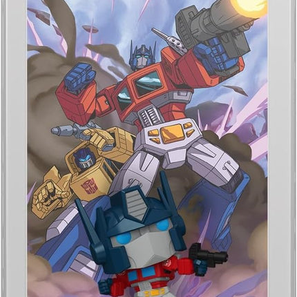 Funko Pop! Comic Cover: Transformers X Magic The Gathering - Optimus Prime - Collectable Vinyl Figure - Gift Idea - Official Merchandise - Toys for Kids & Adults - Cartoon Fans