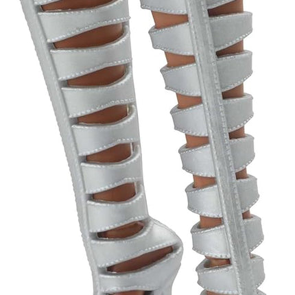 Barbie Signature Looks Doll (Petite, Red Hair) Fully Posable Fashion Doll Wearing Glittery Crop Top & Skirt, Gift for Collectors,Multi