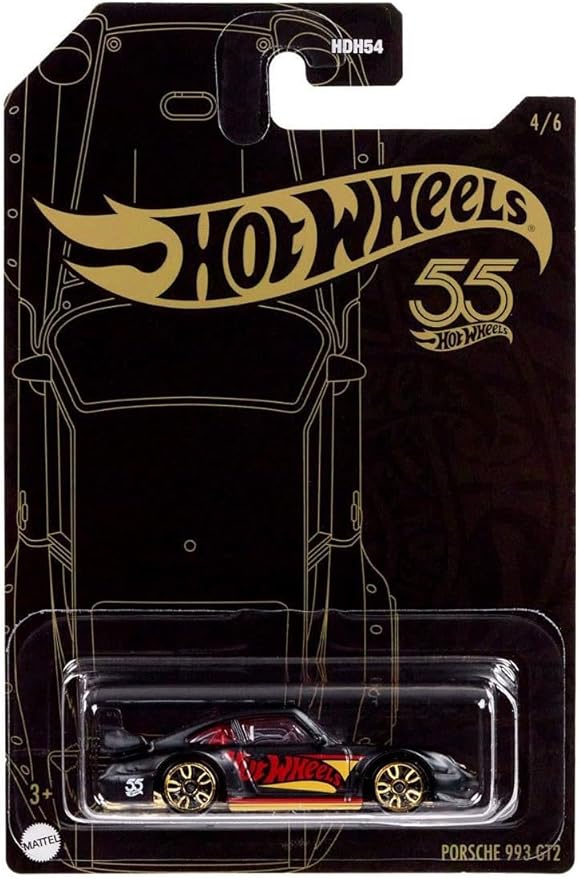 Hot Wheels Porsche 993 GT2, Pearl and Chrome 4/6