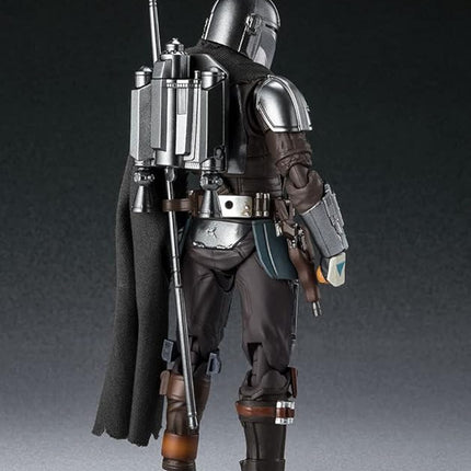 S.H. Figuarts Star Wars The Mandalorian (Din Jalin), Approx. 5.9 inches (150 mm), ABS & PVC & Cloth, Pre-painted Action Figure