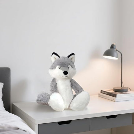 Wolf Stuffed Animal – Cute Wolf Plush Toy for Kids & Adults – Birthday Surprise& Room Decor –A Cuddly Companion for Everyday hugs and Bedtime