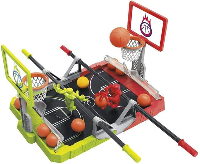 Hasbro Gaming Foosketball, The Foosball Plus Basketball Shoot and Score not searched Tabletop Game for Kids Ages 8 and Up, for 2 Players