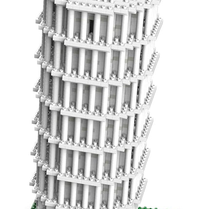 JEKCA Leaning Tower of Pisa 01S | Architecture Plastic Building Blocks | Age 14+