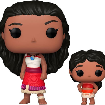 Funko POP & Buddy: Moana 2 - Moana & Simea - Collectable Vinyl Figure - Gift Idea - Official Merchandise - for Kids & Adults - Movies Fans - Model Figure for Collectors and Display