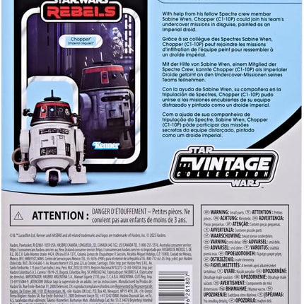 STAR WARS The Vintage Collection Chopper (Imperial Disguise), Rebels 3.75 Inch Collectible Action Figure