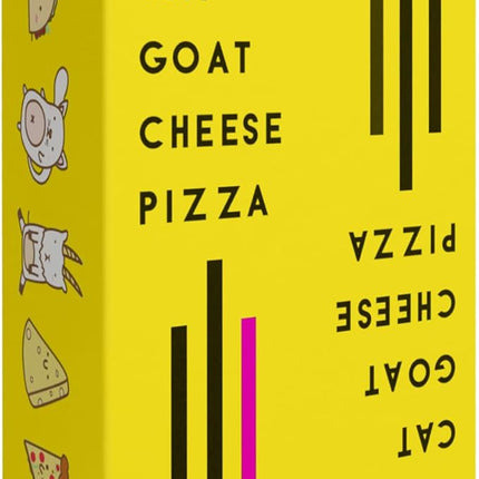 Taco Cat Goat Cheese Pizza Card Game – Wildly Entertaining & Easy To Learn - Great for Adults, Teens, Kids and Families - Card Games and Board Games for Family Game Night - 10 Min, Age 7+, 2-8 Players