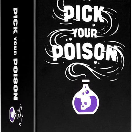 Pick Your Poison Party Game - The “What Would You Rather Do?” Family Card Game - for Kids, Tweens, Teens, College Students, Adults and Families, at Fun Parties and Board Games Night with Your Group