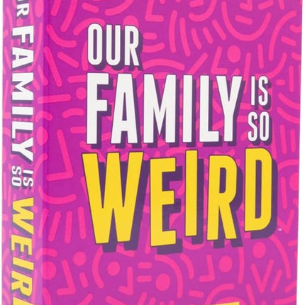 DSS Games Our Family is So Weird - A Fun Family Party Card Game to Decide Who’s Most Likely to Idea for Kids, Adults & Groups | Halloween | Great for Conversation Starters, Family Game Night
