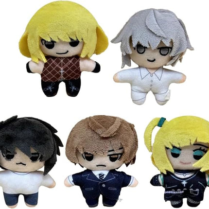 L Light Yagami Anime Pillow Figure Bag Pendant Misa Amane/Mihael Keehl/Nate River Soft Pillow Cushion L Anime Figures 9CM