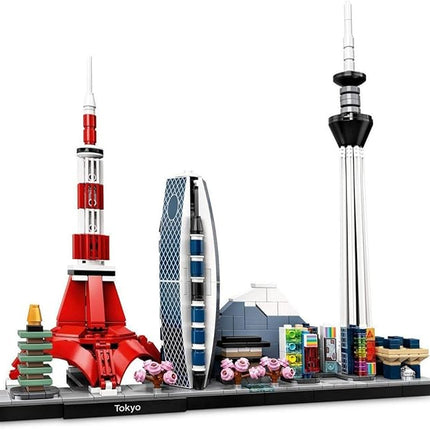 LEGO Architecture Skylines: Tokyo 21051 Building Kit, Collectible Architecture Building Set for Adults (547 Pieces)