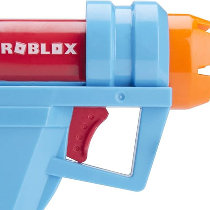 Nerf Roblox Mad City: Plasma Ray Dart Blaster, Pull-Down Priming Handle, 2 Elite Darts, Code to Unlock in-Game Virtual Item