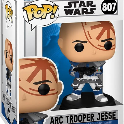 Funko Pop! Star Wars: Clone Wars - ARC Trooper Jesse - 1/6 Odds for Rare Chase Variant - Collectable Vinyl Figure - Gift Idea - Official Merchandise - Toys for Kids & Adults