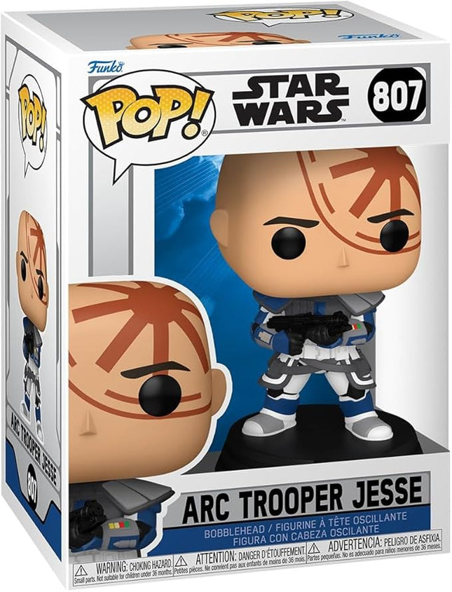 Funko Pop! Star Wars: Clone Wars - ARC Trooper Jesse - 1/6 Odds for Rare Chase Variant - Collectable Vinyl Figure - Gift Idea - Official Merchandise - Toys for Kids & Adults