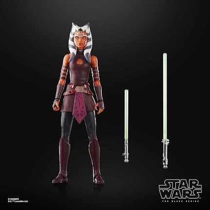 STAR WARS The Black Series Ahsoka Tano (Padawan), The Clone Wars 6-Inch Action Figures, Ages 4 and Up