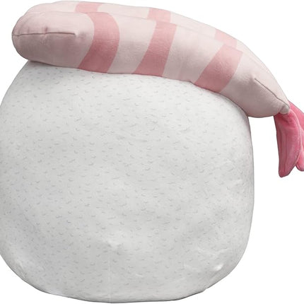 Squishmallows Original 14-Inch Large Winking Keina Shrimp Sushi - Official Jazwares Plush - Collectible Soft Squishy Stuffed Animal Toy - Add to Your Squad - Gift for Kids, Girls & Boys