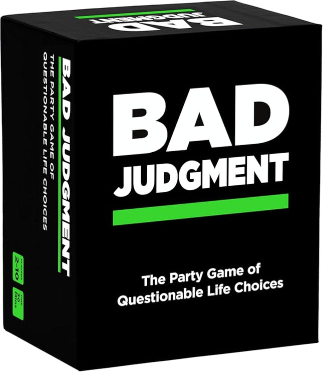 Party Game - The Game of Questionable Life Choices - Adult Card Game for Friends, Families, Fun Parties, College Students & Board Games Night with Your Group