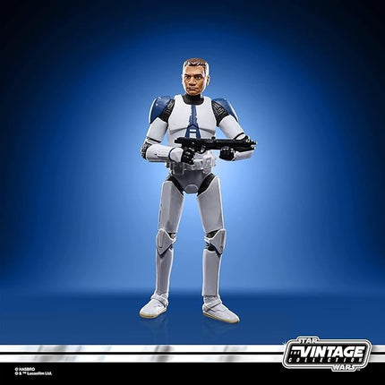 STAR WARS Hasbro The Vintage Collection Clone Trooper (501st Legion) Toy,3.75-Inch-Scale The Clone Wars Action Figure,Toys Kids Ages 4 and Up,(F5834)