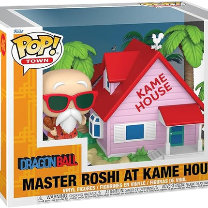 Funko Pop! Town: Dragon Ball - Master Roshi at Kame House - Collectable Vinyl Figure - Gift Idea - Official Merchandise - Toys for Kids & Adults - Anime Fans - Model Figure for Collectors