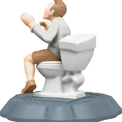 Mattel Jurassic World Bite Club Dinosaur Action Figure & Accessory, Tyrannosaurus Rex Chubby-Stylized Toy Collectible