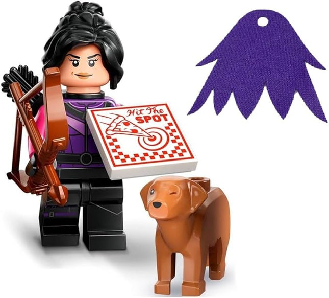 LEGO Marvel Series 2 Minifigure: Kate Bishop with Purple Maleficent Cape - Superheroes 71039