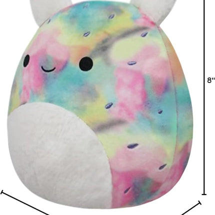 Squishmallows 8-Inch Noe Tie-Dye Sea Bunny - Little Ultrasoft Official Kelly Toy Plush