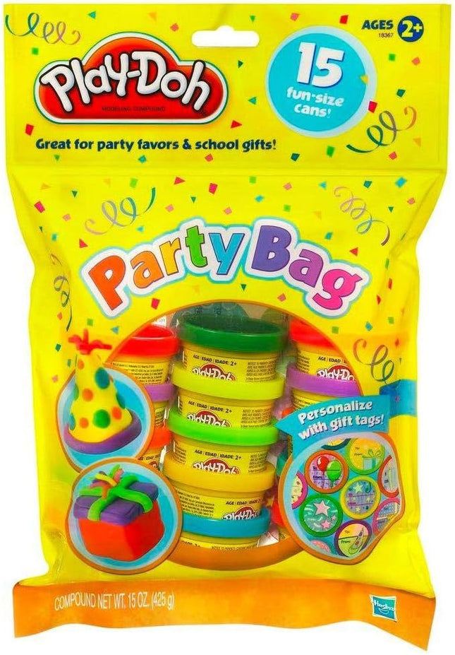 Play-Doh Party Bag Dough, 15 Count (Assorted Colors)
