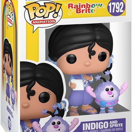 Funko Pop&Buddy: Rainbow Brite - Indigo Doll and Hammy - Collectable Vinyl Figure - Gift Idea - Official Merchandise - Toys for Kids & Adults - Ad Icons Fans - Model Figure for Collectors