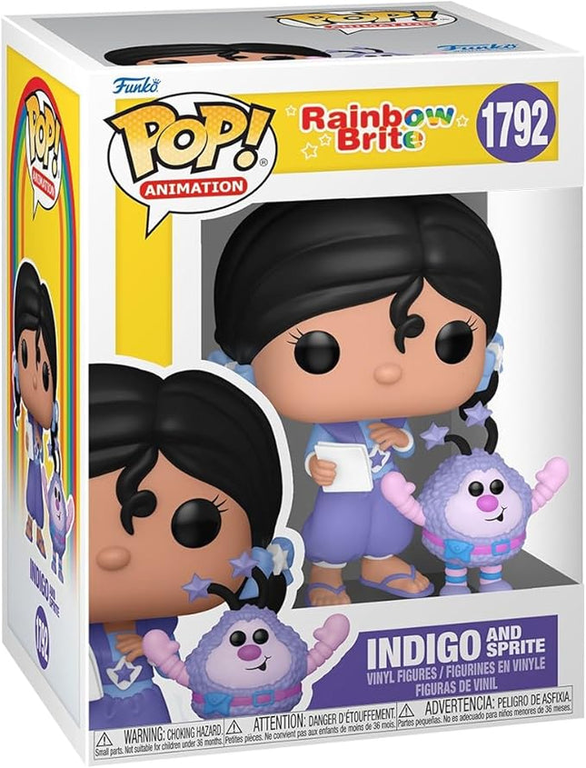 Funko Pop&Buddy: Rainbow Brite - Indigo Doll and Hammy - Collectable Vinyl Figure - Gift Idea - Official Merchandise - Toys for Kids & Adults - Ad Icons Fans - Model Figure for Collectors