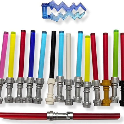 LEGO Star Wars Lightsaber Rare Colors and Metallic Hilts (15 Total Including Trans-Green)