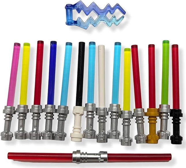 LEGO Star Wars Lightsaber Rare Colors and Metallic Hilts (15 Total Including Trans-Green)