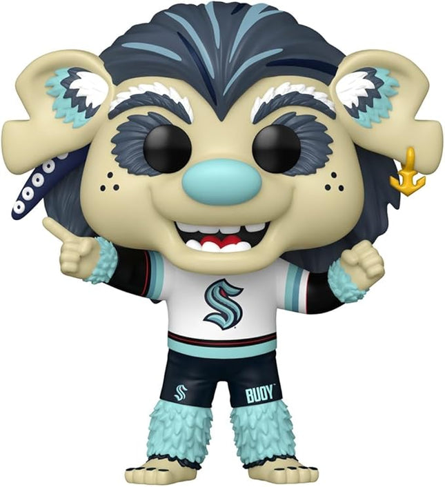Funko Pop! NHL Mascots: Kraken - Buoy - NHL Mascots and Marks - Collectable Vinyl Figure - Gift Idea - Official Merchandise - Toys for Kids & Adults - Sports Fans - Model Figure for Collectors