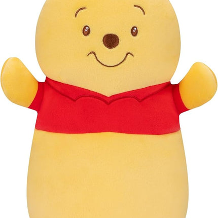 Squishmallows Disney Original 10-Inch Winnie The Pooh HugMees - Medium-Sized Ultrasoft Official Jazwares Plush