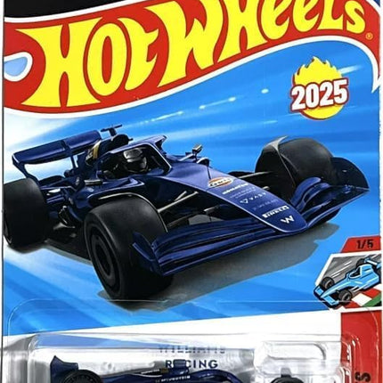Hot Wheels Williams Racing [Blue], Track Aces 1/5, 59/250, 1:64 Scale Diecast Car