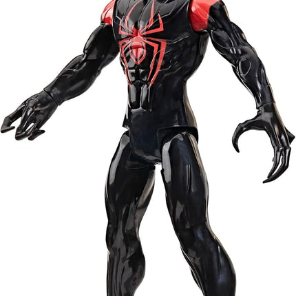 Spider-Man Marvel VenomVersus Titan Hero Series Miles Morales Action Figure, 12 Inch (30 cm) Super Hero Figures & Toys for Kids Ages 4+